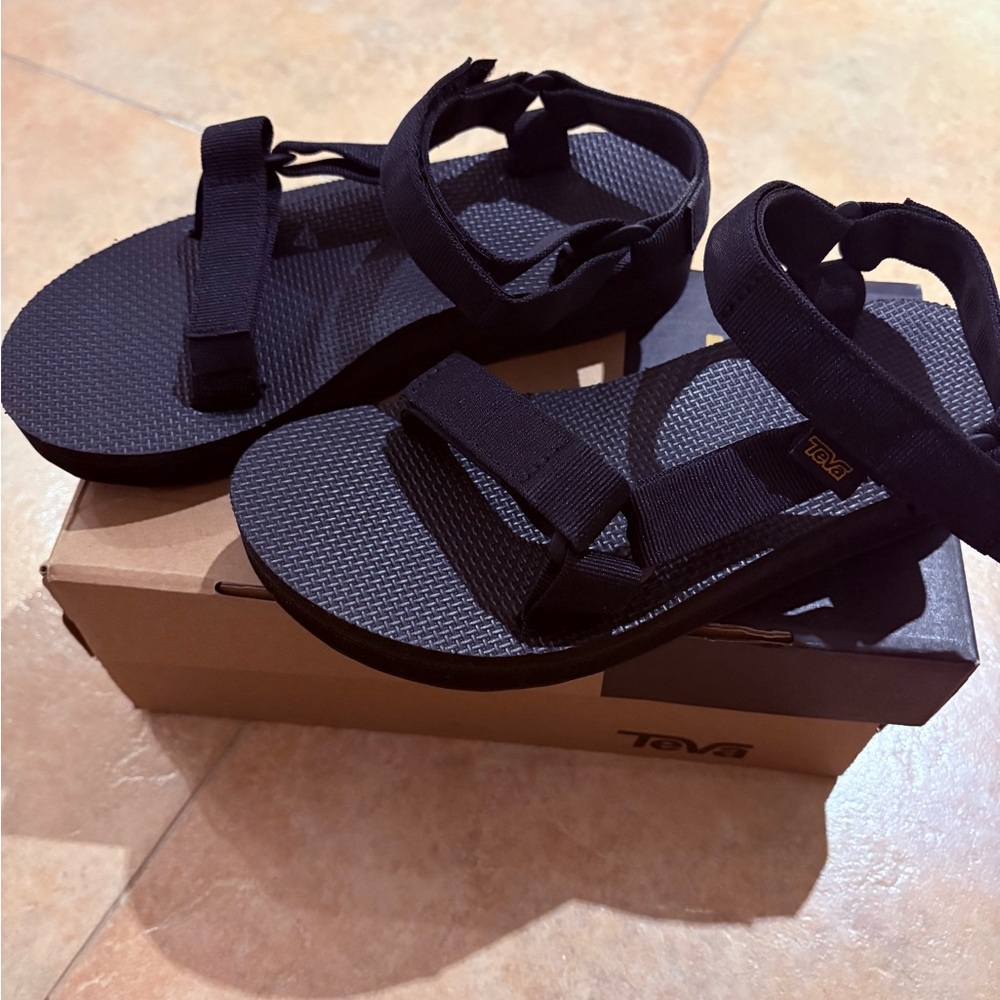 Teva Charcoal Black Sandals